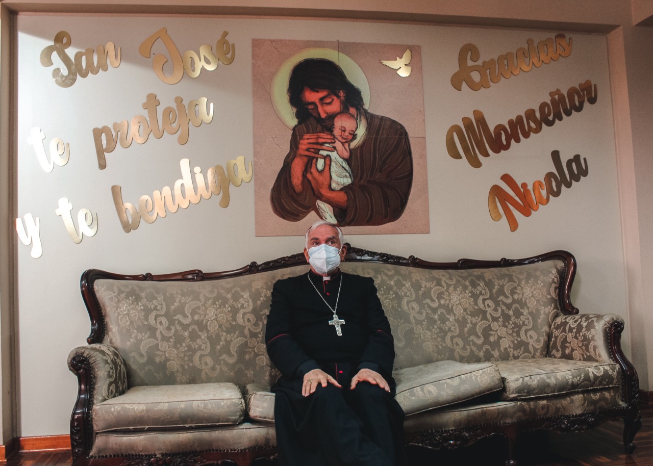 Monseñor Nicola Girasoli se despide de la Diócesis de Carabayllo