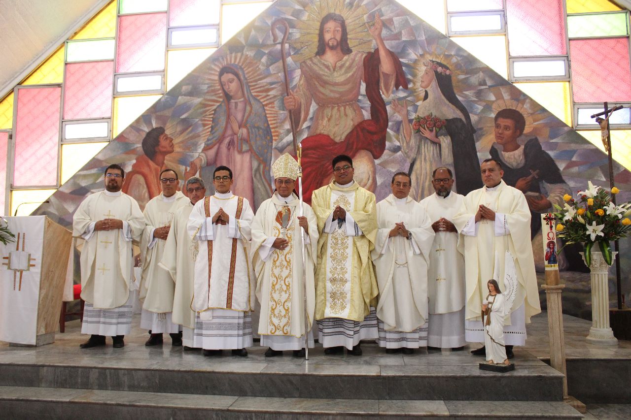 El nuevo sacerdote y el nuevo diácono servirán en los distritos de Lima Norte