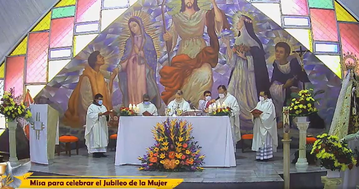 Monseñor Lino Panizza cierra Jubileo de la Mujer con un acto penitencial y una Santa Misa
